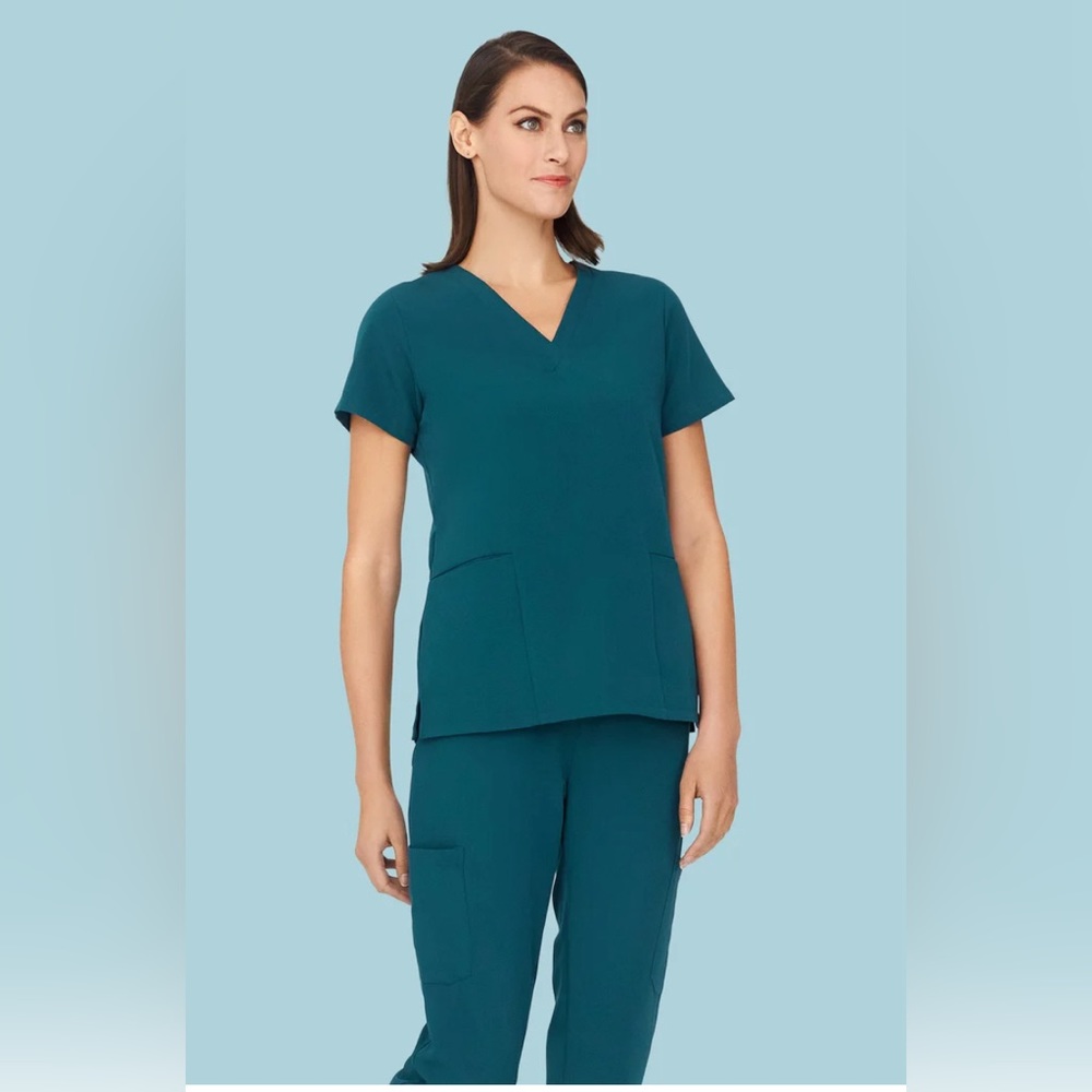 Caribbean Blue Mandala Scrub Set